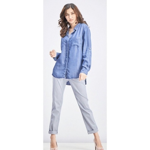 Liverpool Ponderosa Button Down Shirt - Picture 1 of 12